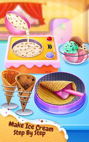 Ice Cream - Summer Frozen Food Screenshot 0