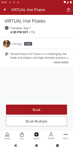VIBE Hot Yoga & Pilates Screenshot 2