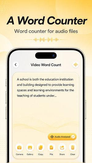 Audio Word Counter Screenshot 2