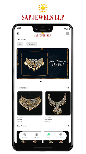 Sap Jewels Llp Screenshot 0