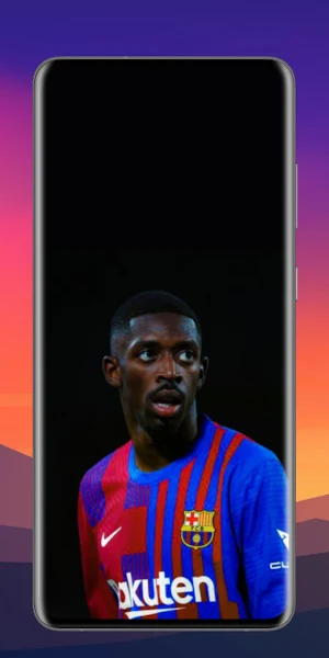 Ousmane Dembele 4K Wallpaper Screenshot 3