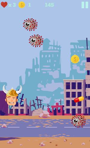 City Run Man: Virus Escaped! Screenshot 3