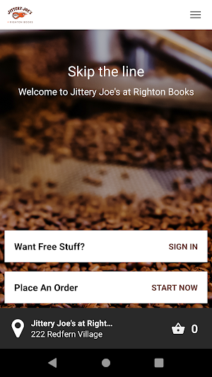 Righton Books Cafe Screenshot 1