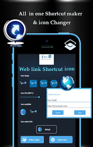 All in one Shortcut Maker Screenshot 2