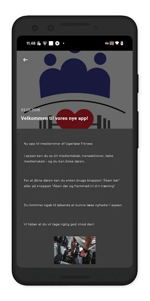 Ugerløse Fitness Screenshot 3