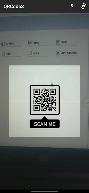 QRCodeS Screenshot 1
