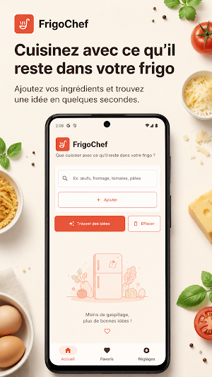 FrigoChef: Easy Recipes Screenshot 0
