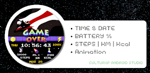 Arcade Sky Animated Watch Face Screenshot 1