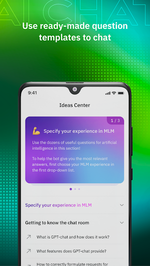 AI MLM Chat Screenshot 2