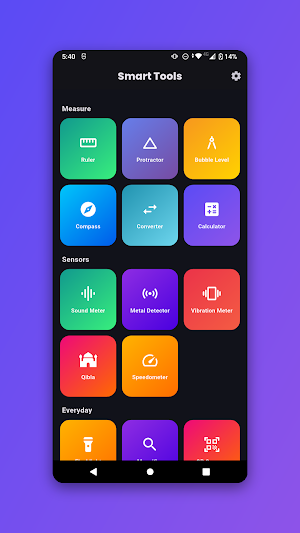 Smart Tools: Ruler & Compass Screenshot 0