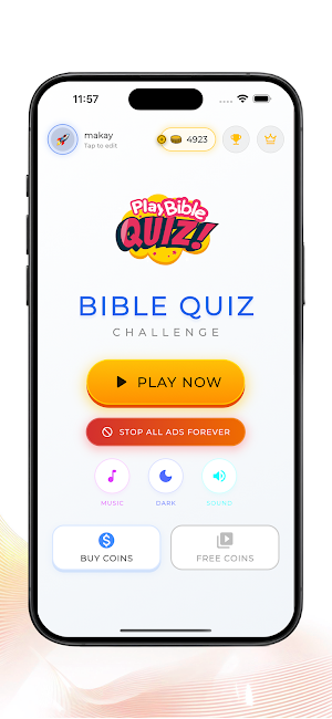 Bible Quiz Game Offline Screenshot 0