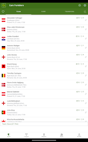 Fantasy Sports League Screenshot 3