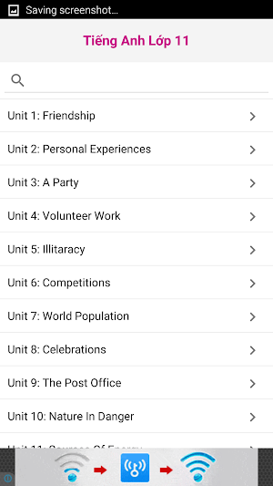 Tieng Anh Lop 11 - English 11 Screenshot 0