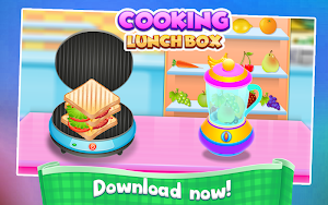 Lunch Box Cooking and Decoration Screenshot 0