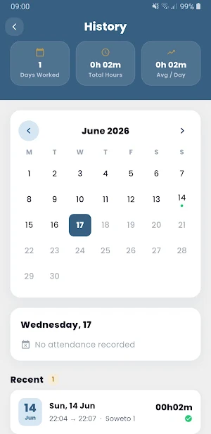 Prodental Shifts Screenshot 1