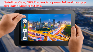 GPS Navigation Earth Map & GPS Direction Tracking Screenshot 2