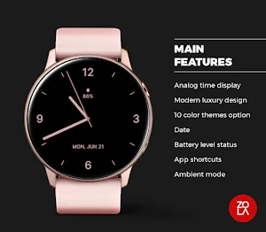 Rose Gold Watch Face Screenshot 1