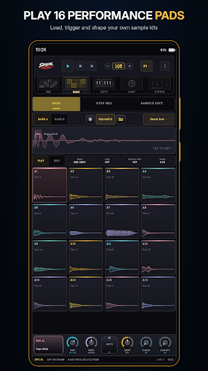 SkunkAudio: Mobile DAW Studio Screenshot 1