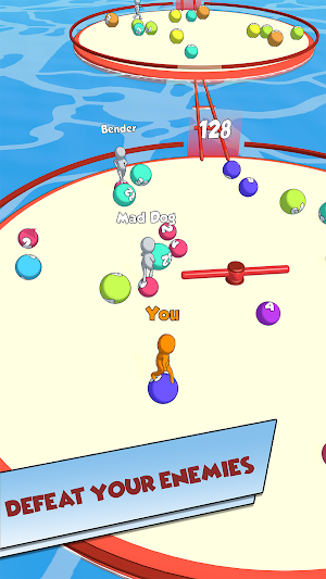 Bridge Race 3D : Party Ball Screenshot 2