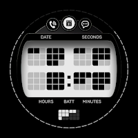 TR808 Binary Watch Face
