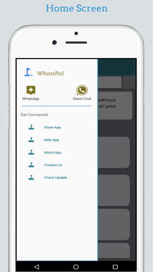 WhatsPal - Status Saver | Direct Chat Screenshot 1