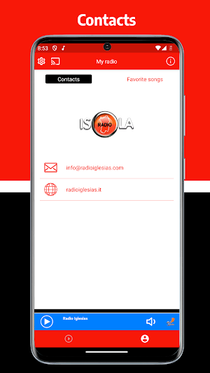 Radio Isola Screenshot 2