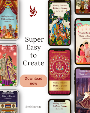 Digital Hindu wedding invite Screenshot 1