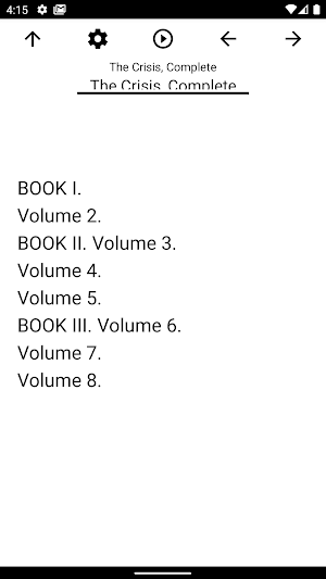 Book, The Crisis, Complete Screenshot 0