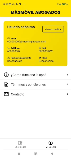 MÁSMÓVIL ABOGADOS Screenshot 3
