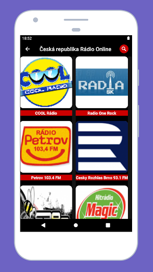 Czech Radio Stations FM Online Screenshot 1