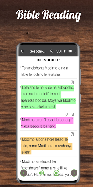 Sesotho Bible -Sesotho+KJV+NIV Screenshot 0