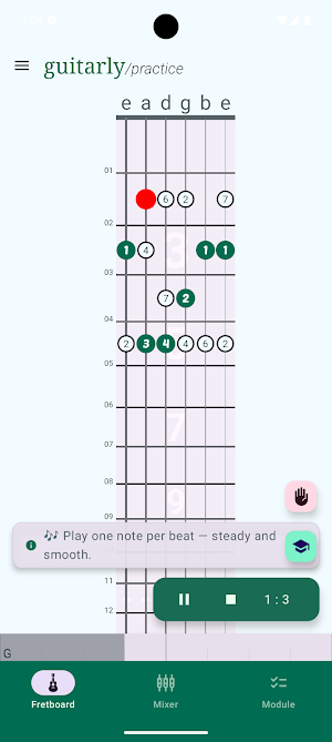 Guitarly Practice: Learn Screenshot 1