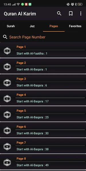 Quran Al Karim (English - Indonesian) Screenshot 2