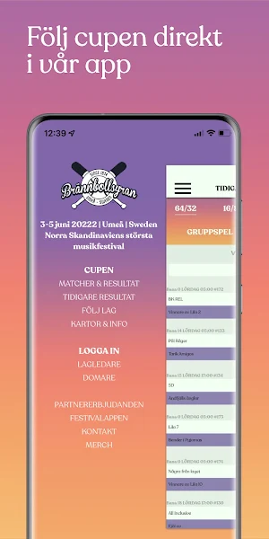 Brännbollsyran Cup Screenshot 0