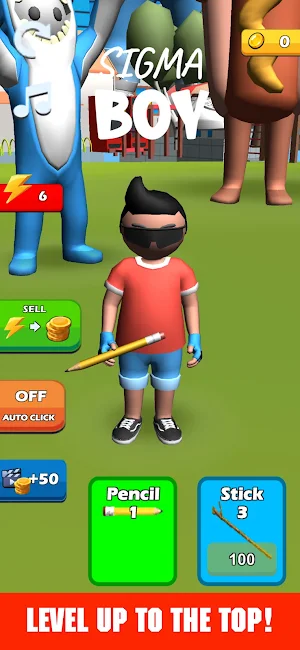 Sigma boy - clicker games Screenshot 1