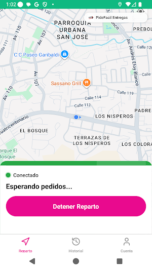 PideFácil para Repartidores Screenshot 0