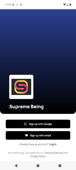 Supreme Being Screenshot 0