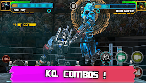 Metal Robots Transform Multiplayer Fighting Game Screenshot 2