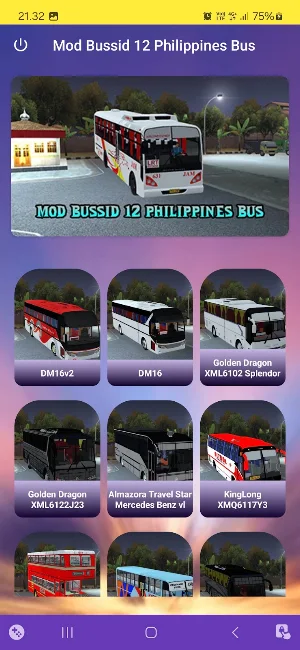 Mod Bussid 12 Philippines Bus Screenshot 1