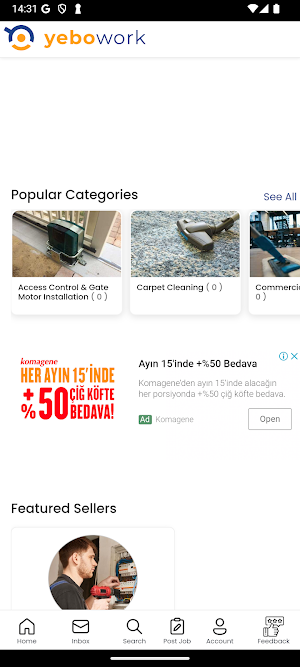 Yebowork Screenshot 1