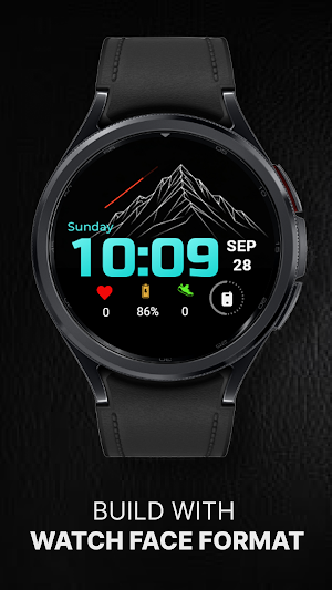 Mountain Summits Watch Face Screenshot 0