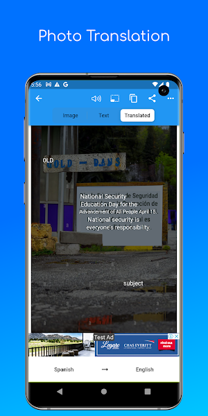 Scan Translate - Photo, Voice Screenshot 1