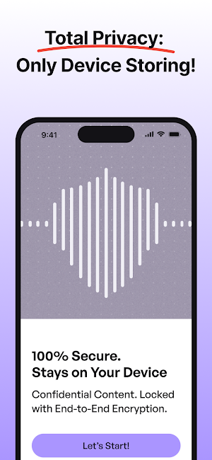 iMemo AI Note Taker Transcribe Screenshot 3