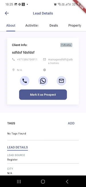 Alba Homes - Agent App Screenshot 3