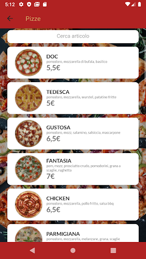 Pizzeria Inzerillo Screenshot 1