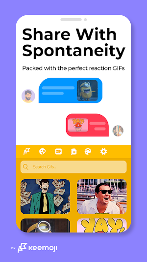Keemoji Keyboard Screenshot 1