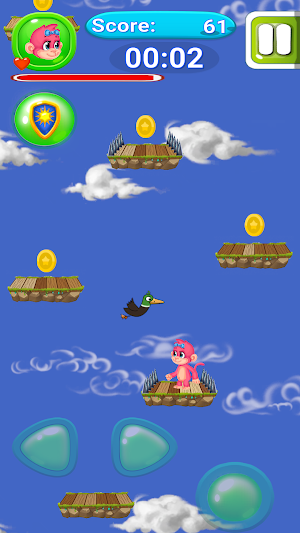 Money Monkey The Jumping Game Screenshot 1