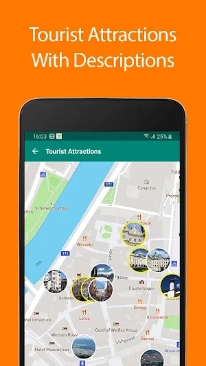 Innsbruck Offline Map and Travel Guide Screenshot 0