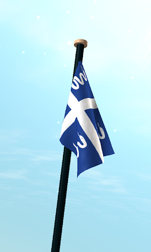 Martinique Flag 3D Wallpaper Screenshot 2