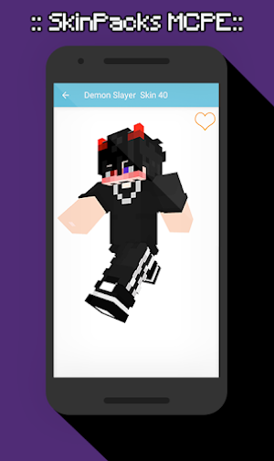 SkinPacks Demon slayer for Minecraft Screenshot 3